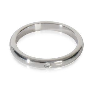 Tiffany & Co. Platinum Diamond Elsa Peretti Band